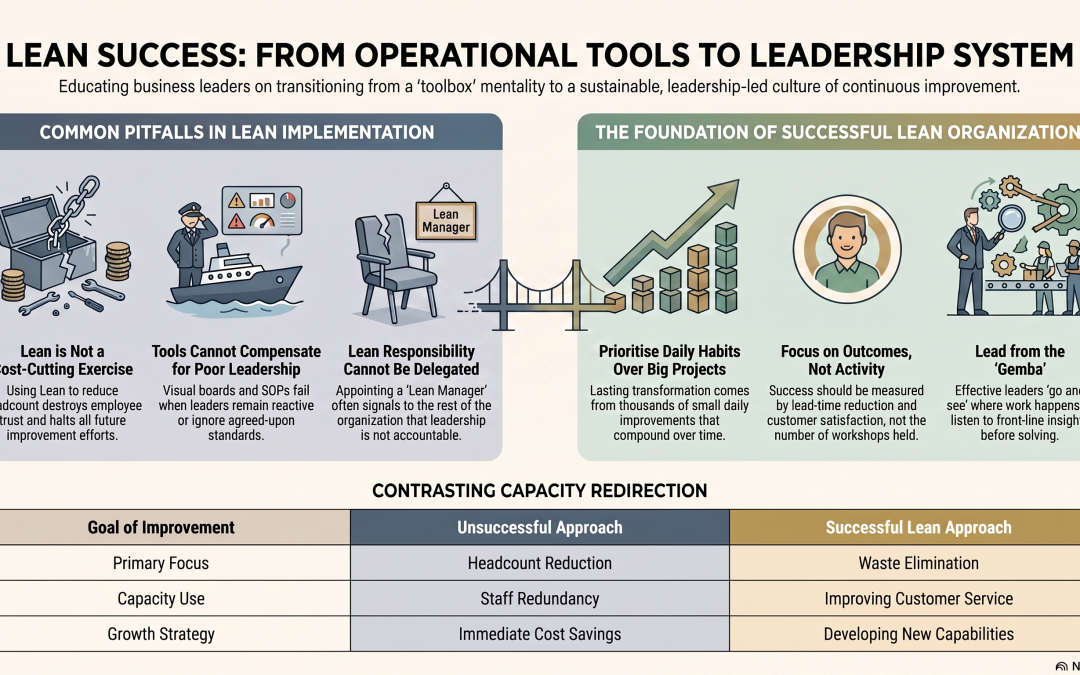 Why Most Lean Programs Fail (And What Successful Businesses Do Differently)