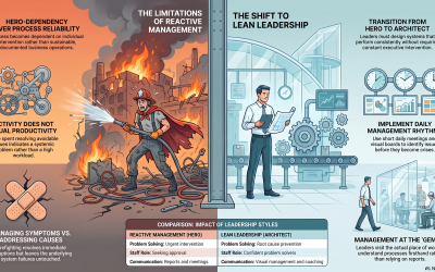 Lean Leadership: Why Firefighting Keeps You Stuck