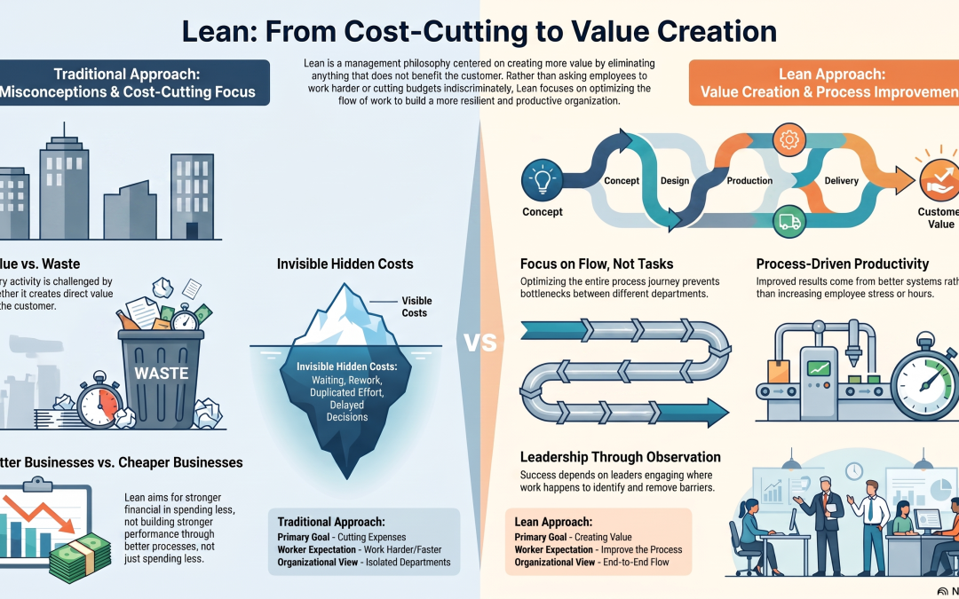 Lean Isn’t About Cutting Costs. It’s About Creating Better Businesses