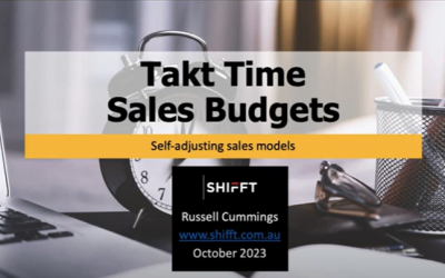 Mastering Takt Time: The Ultimate Sales Budgeting Tool for Business Owners